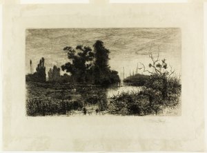 På Schroon — Aften