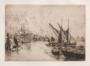 On the Thames Canterbury, Eng., august 1884., 1884.