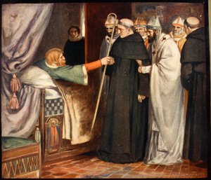 Saint Anselm, illustration fra 