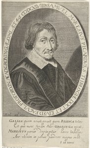 Portret af Samuel Maresius af Steven van Lamsweerde