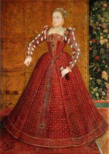 Portræt af Elizabeth I af England The Hampden Portrait, ca 1563