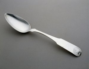 ske, ca. 1828-1831 (sølv) af Stodder and Frobisher
