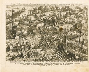 Slaget ved Lepanto den 7. oktober 1571, ca 1578