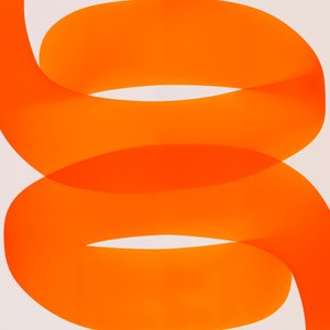 Dynamisk orange hvirvel