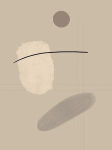 Moderne abstrakte former af Studio Palette