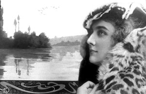 Alice Dufrene, ca. 1900 (foto) af Studio Reutlinger