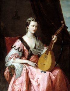 Mary Hopkinson, ca. 1764. af Studio of Benjamin West