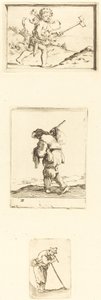 Ark med ætsninger af Style of Jacques Callot
