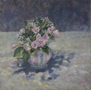 Pinks i stribet kande, 2013,