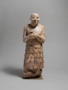 Votivfigur, ca. 2600–2350 f.Kr. (sten)