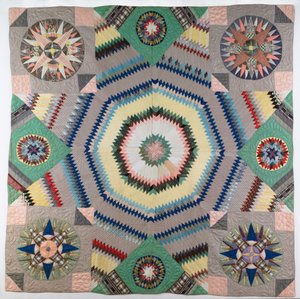 Quiltning af stykker af Susan F. Wyman