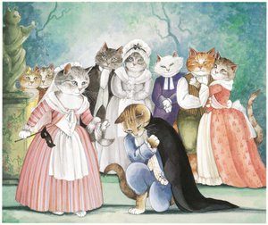Illustration fra Opera Cats (udgivet 1997)