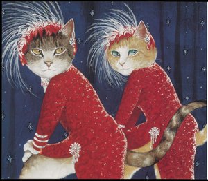 Illustration fra filmen Cats (udgivet 2006) af Susan Herbert