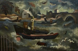 Themsen i oktober af Suzanne Cooper