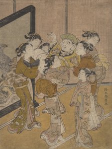 Daikoku Doagé, sandsynligvis 1766., sandsynligvis 1766. af Suzuki Harunobu