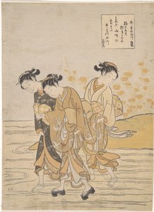 Juvel-floden ved Ide (Ide no Tamagawa) af Suzuki Harunobu