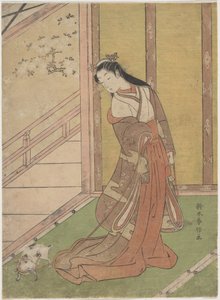 Onna San no Miya (den tredje prinsesse) af Suzuki Harunobu