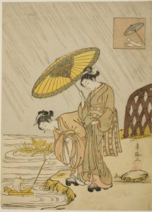 ono ingen komachi af Suzuki Harunobu