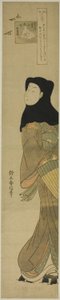 The Jewel River of Plovers (Chidori no Tamagawa), fra serien "Six Jewel Rivers in Popular Customs (Fuzoku Mu Tamagawa)" af Suzuki Harunobu