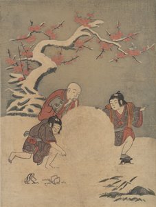 Snebolden, 1770., 1770. af Suzuki Harunobu