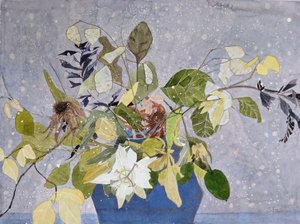 Autumn Stems, 2022 (akvarel på papir)