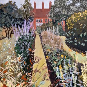 The Physic Garden, 2022 (olie på linned)