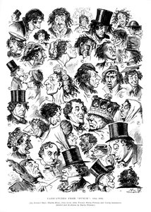 Karikaturer fra Punch, 1844-1882.