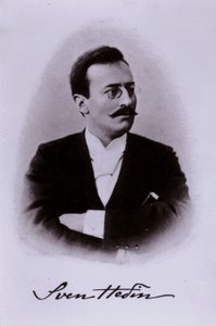 Sven Hedin, svensk opdagelsesrejsende (s/h foto)