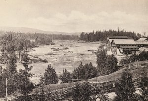 Sverige / Sverige: Jamtland, Eggforsen (s/h foto) af Swedish Photographer