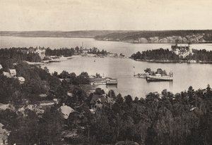 Sverige / Sverige: Stockholms omgivelser, Saltsjobaden (s/h foto) af Swedish Photographer