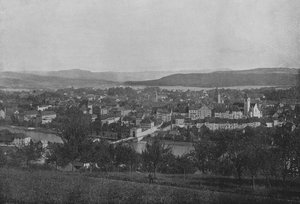Aarau, generel visning (s/h foto) af Swiss Photographer