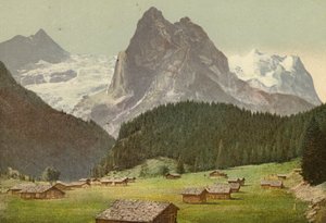 Berner Oberland: Rosenlaui (farvet foto) af Swiss Photographer
