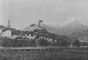 Sargans, Rhindalen (s/h foto) af Swiss Photographer