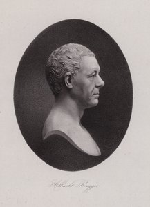 Albrecht Rengger, schweizisk læge og anden Landammann af Schweiz (gravering) af Swiss School
