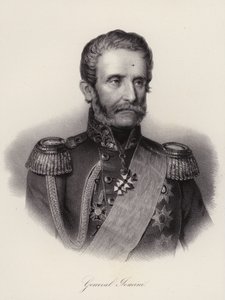 Antoine Henri, Baron af Jomini, schweizisk general og militærhistoriker (gravering)