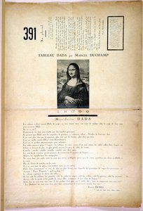 Dadarev billede 391, af. 8, fiskeri ch, februar 1919 af Swiss School