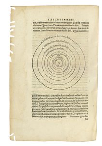 "De Revolutionibus Orbium Coelestium" by Nicolaus Copernicus and "De Libris Revolutionum Nicolai Copernici Narratio Prima" by Georg Johan Rheticus, two works in one volume, Basel, 1566-67dani af Swiss School