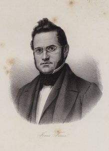 Dr. Jonas Furrer, schweizisk politiker (gravering) af Swiss School