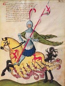 Giovanni Cerva dei Transelgardi (tempera på vellum) af Swiss School