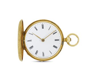 Hunter case nøgleopviklet cylinderur, Vacheron et Constantin, Geneve, ca. 1860 af Swiss School