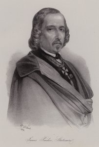 James Pradier, schweizisk født fransk billedhugger (gravering) af Swiss School