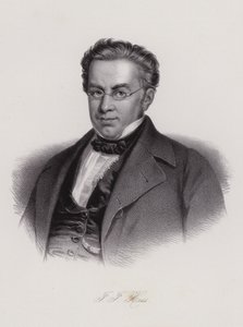 Johann Jakob Hess, schweizisk jurist og politiker (gravering) af Swiss School