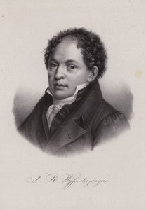 Johann Rudolf Wyss, schweizisk forfatter (gravering) af Swiss School