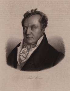 Paul Usteri, schweizisk læge, botaniker og politiker (gravering) af Swiss School