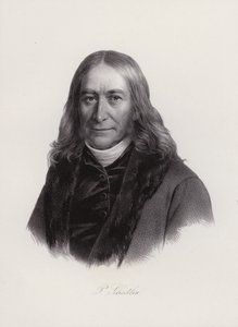 Peter Scheitlin, schweizisk præst og lærer (gravering) af Swiss School