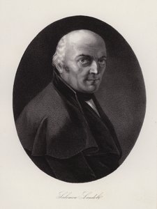 Salomon Landolt, schweizisk politiker (gravering) af Swiss School