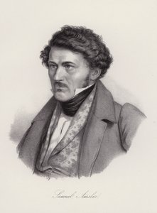 Samuel Amsler, schweizisk gravør (gravering) af Swiss School