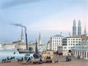 Zürich, 1800-tallet. af Swiss School