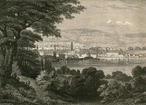 Zürich og Zürichberg af Swiss School