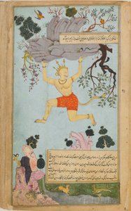 The Ramayana Tales of Rama, The Freer Ramayana, bind 2, Mughal-dynastiet, 1597-1605 af Syama Sundara